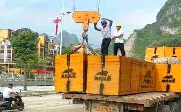 江西模板案例-黑豹建筑模板发往江西九江